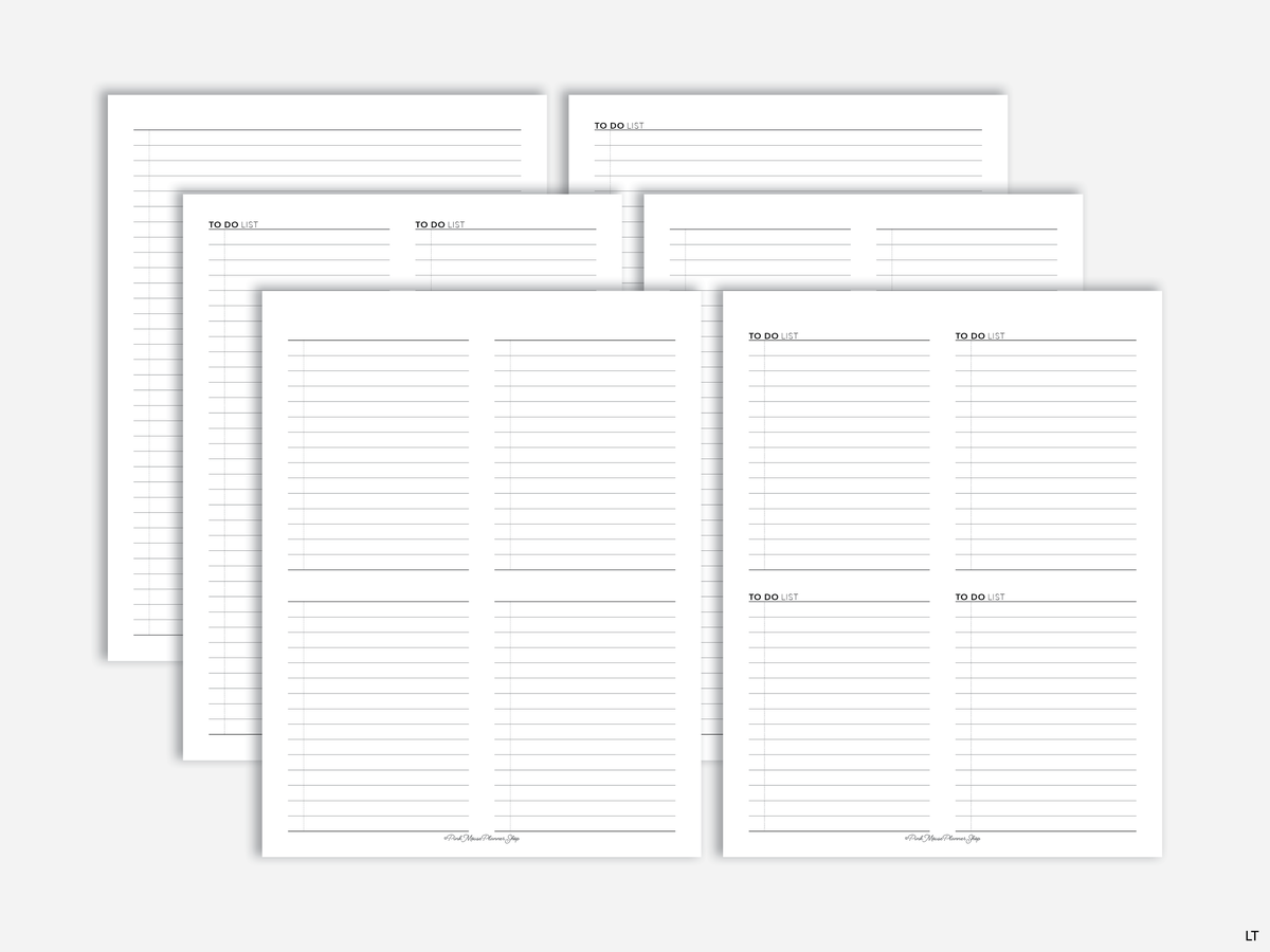 Checklist Bundle – Planned and Productive